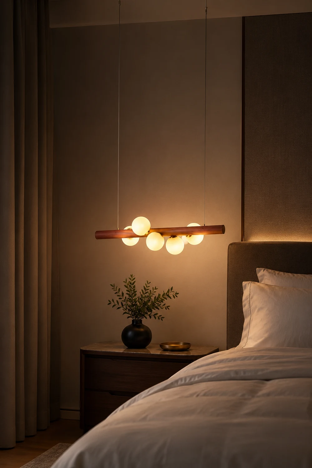 Scandinavian Wooden Pendant Lamp - Lumpaz