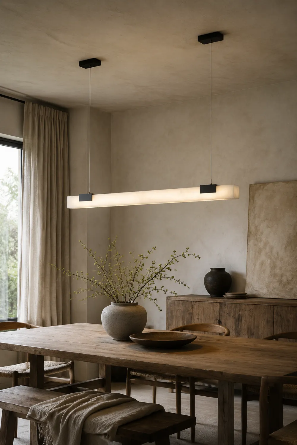 Cary Alabaster Pendant Light - Lumpaz