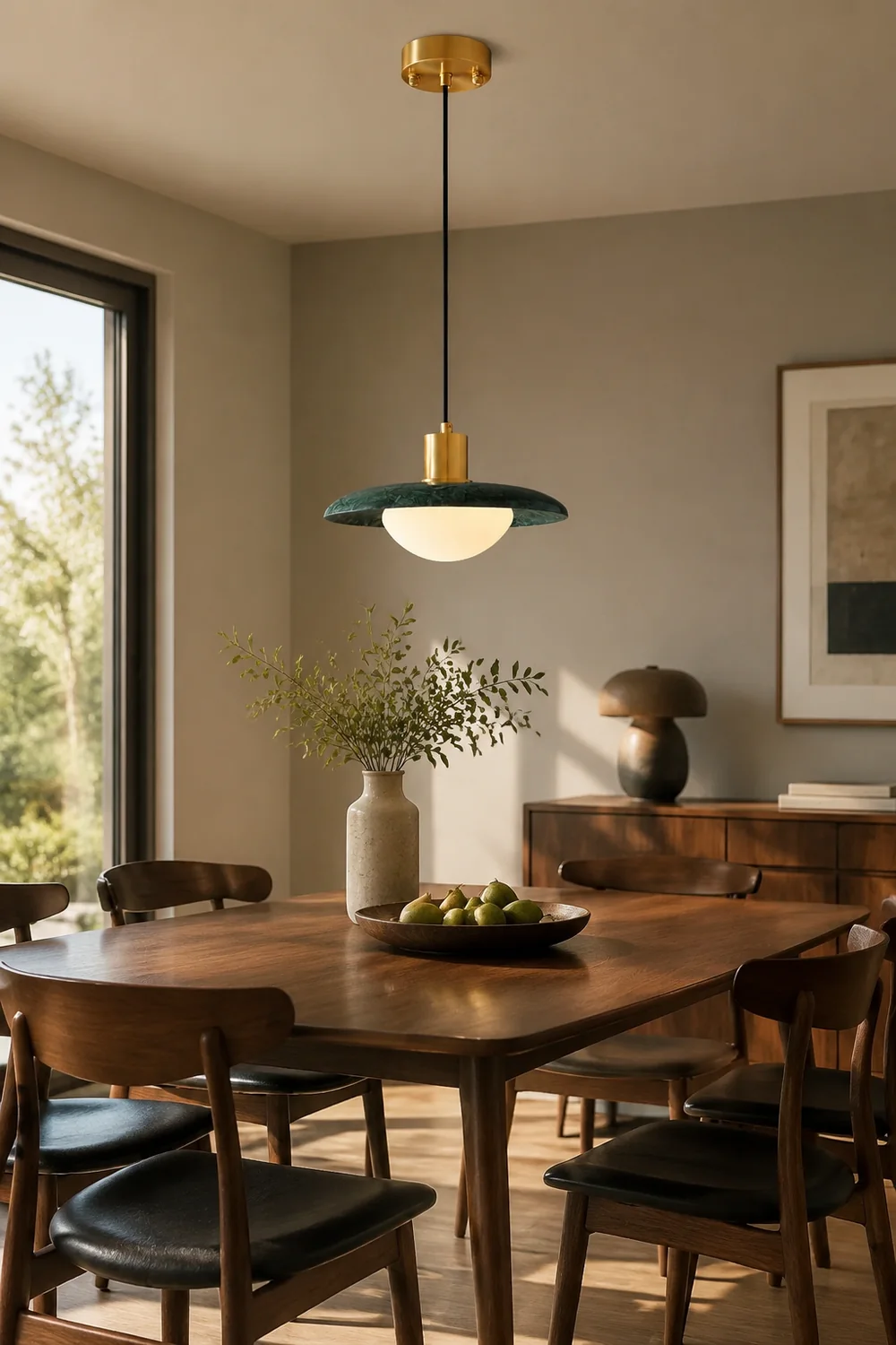 Arundel Mushroom Pendant Light - Lumpaz