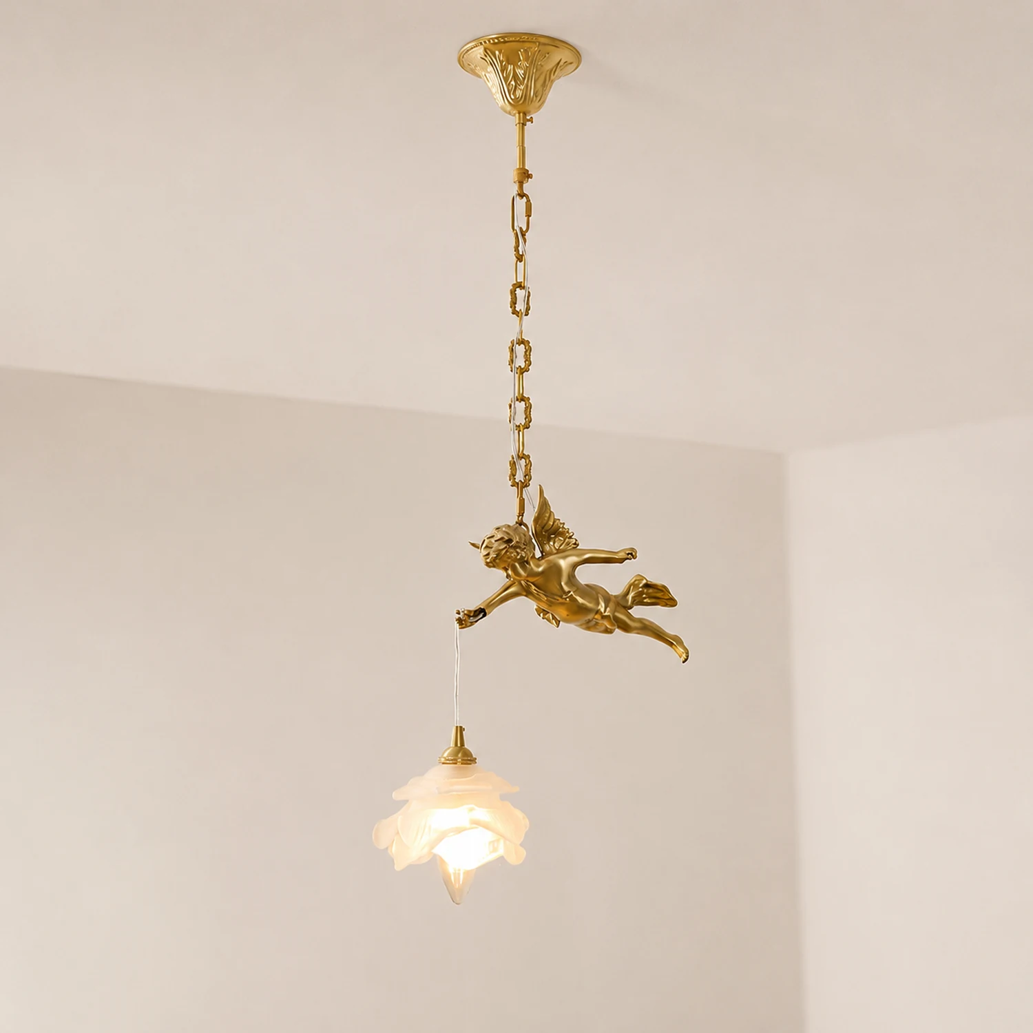 Vintage Angel Pendant Light - Lumpaz