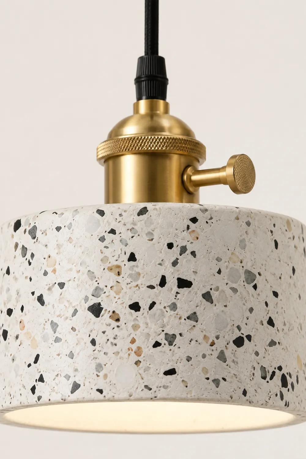 Sumait Zaid Modern Metal/Stone Pendant Light, 5 Style - Lumpaz