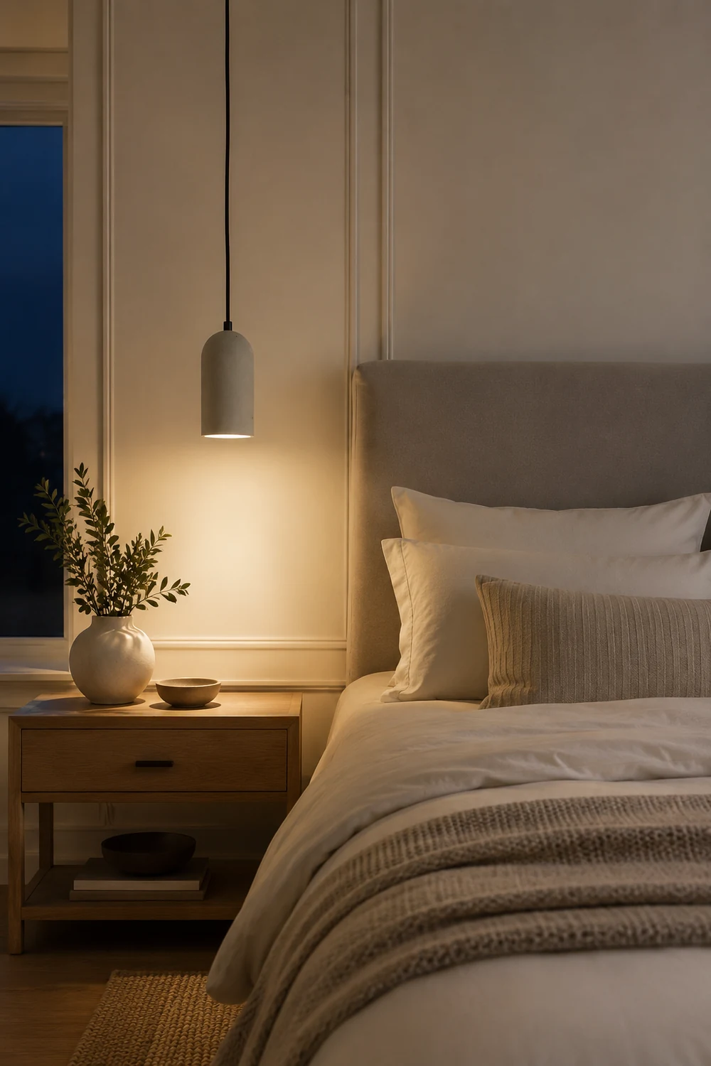 U Concrete Pendant Lamp - Lumpaz