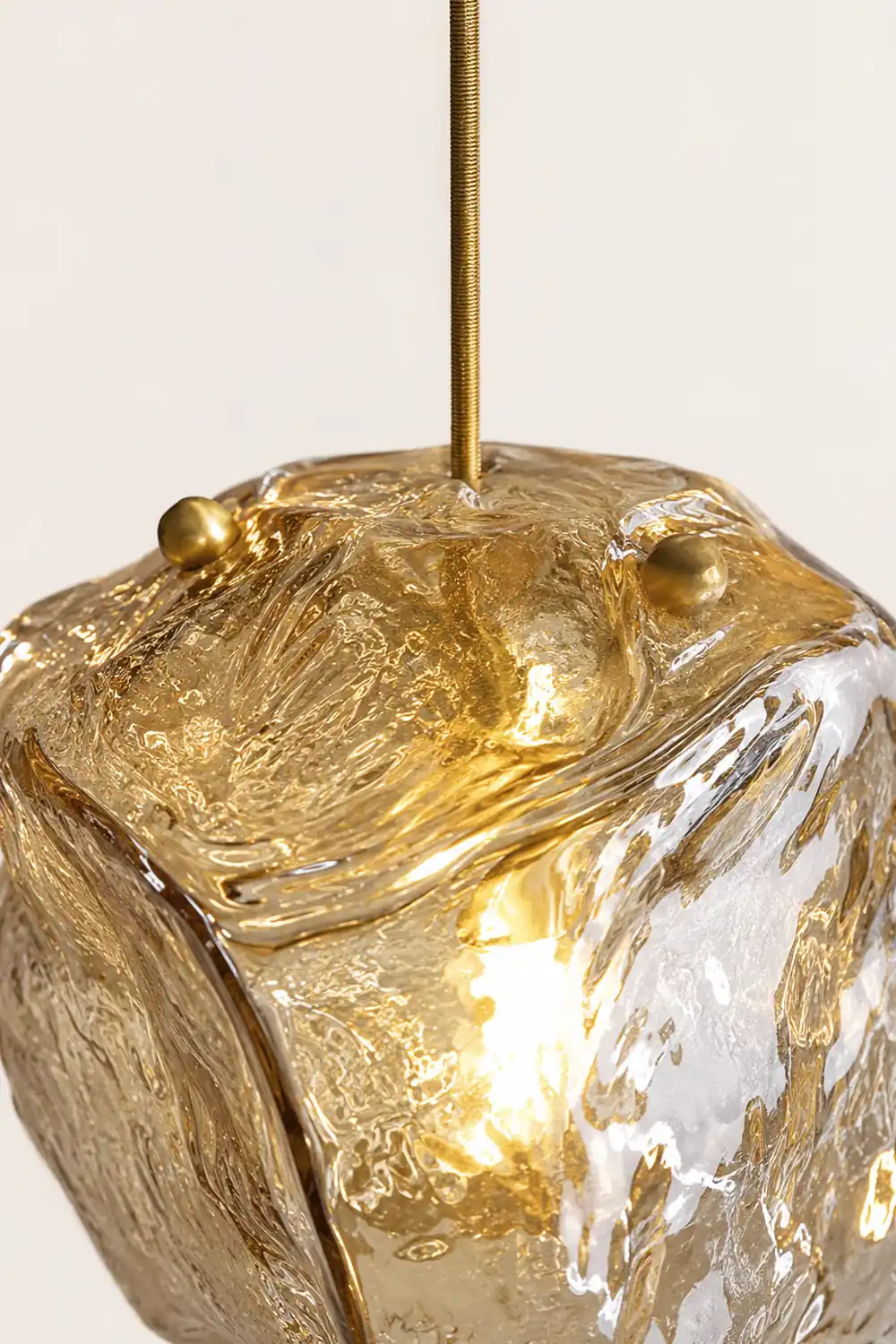 Illyria Ice Glass Pendant Lamp - Lumpaz