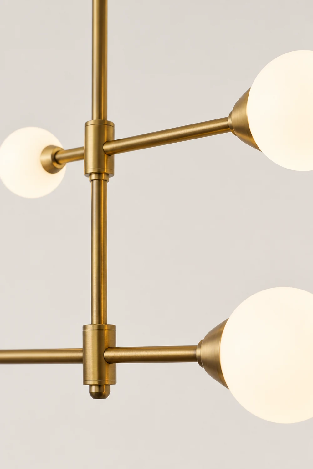 Valentina Modern Bubble Copper Pendant Light, Gold - Lumpaz