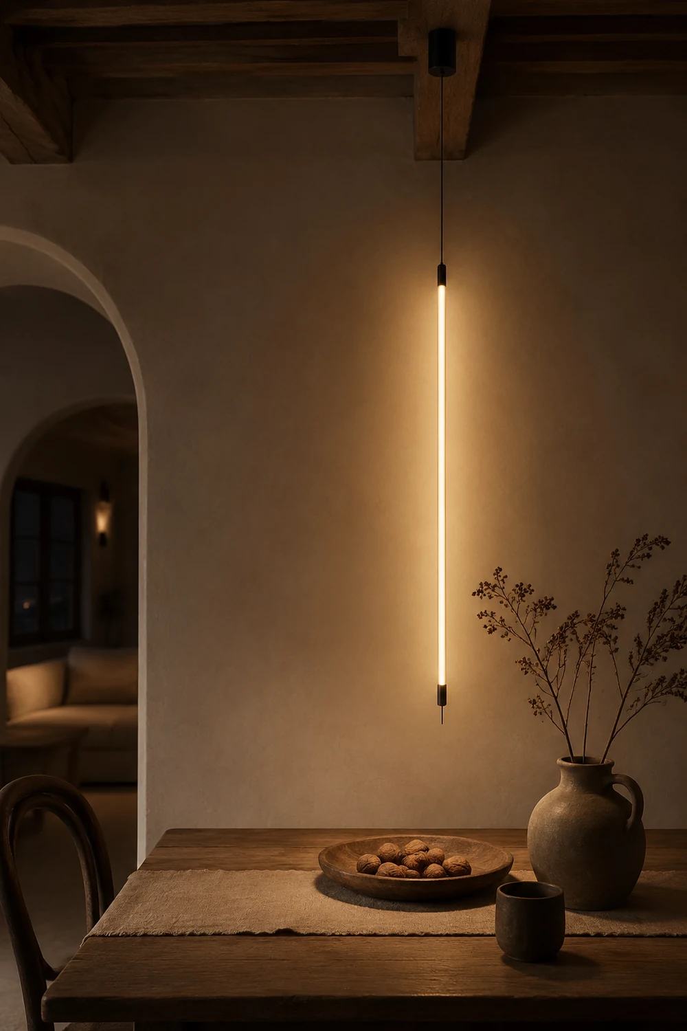 Slim line Cabinet Pendant Lamp - Lumpaz