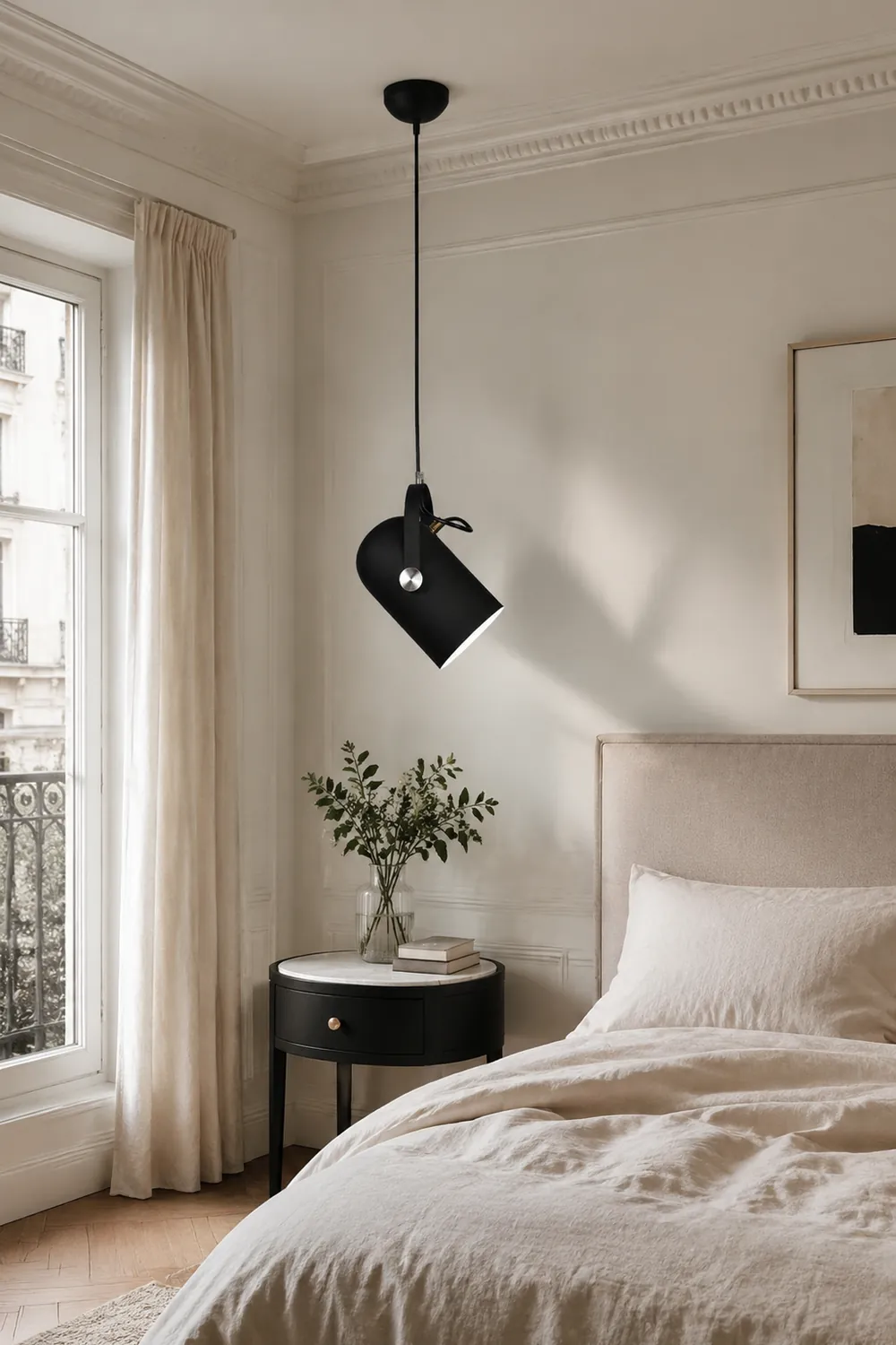Morandi Modern Metal Pendant Light, Angle Adjustable, Kitchen Island & Dining Room & Living Room - Lumpaz