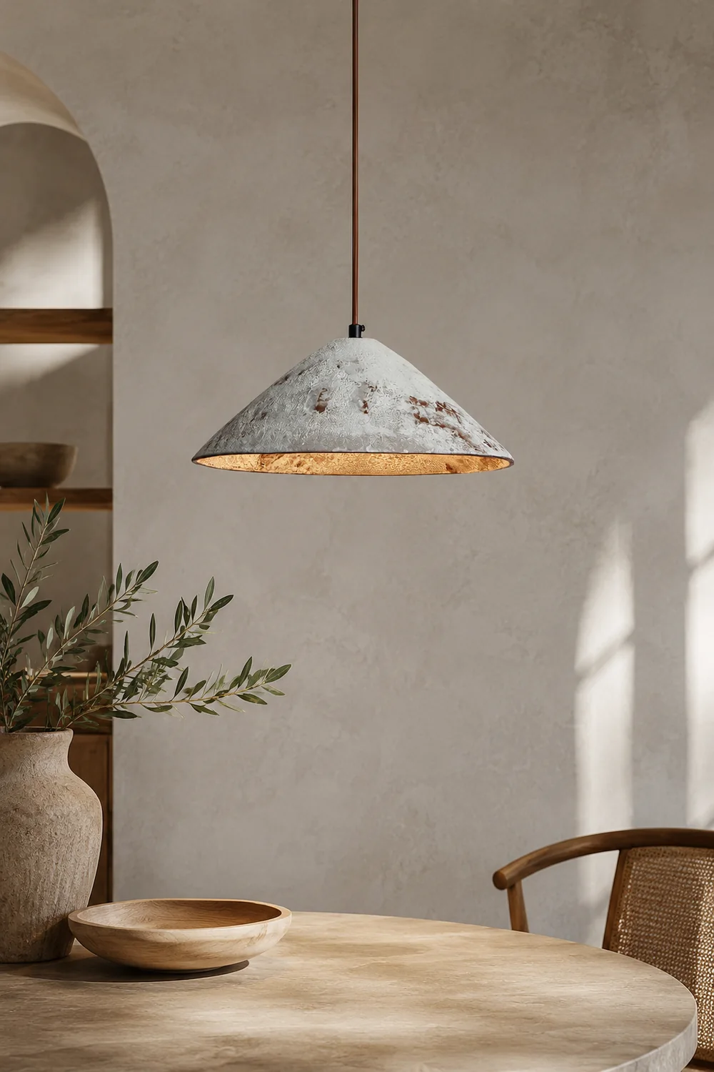 Ceramic Whisper Pendant Lamp - Lumpaz