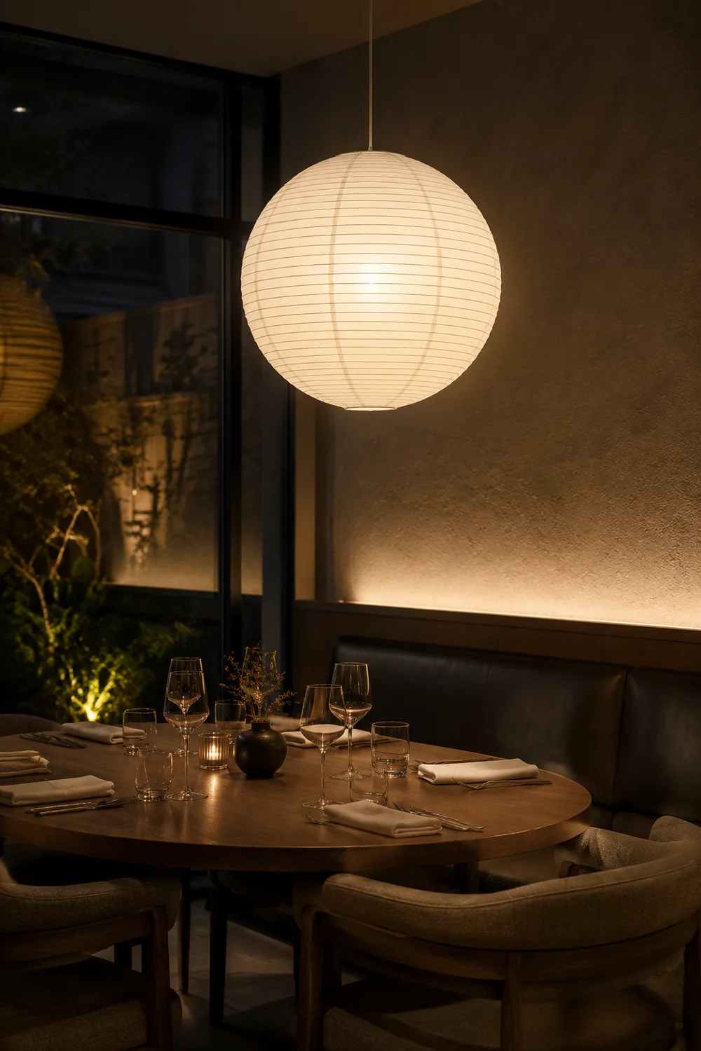 Washi Paper A Pendant Lamp - Lumpaz