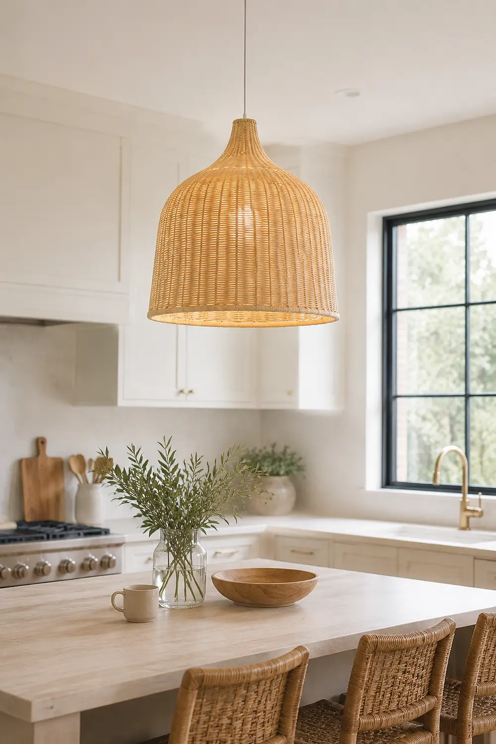 Rattan Pandent Light - Lumpaz