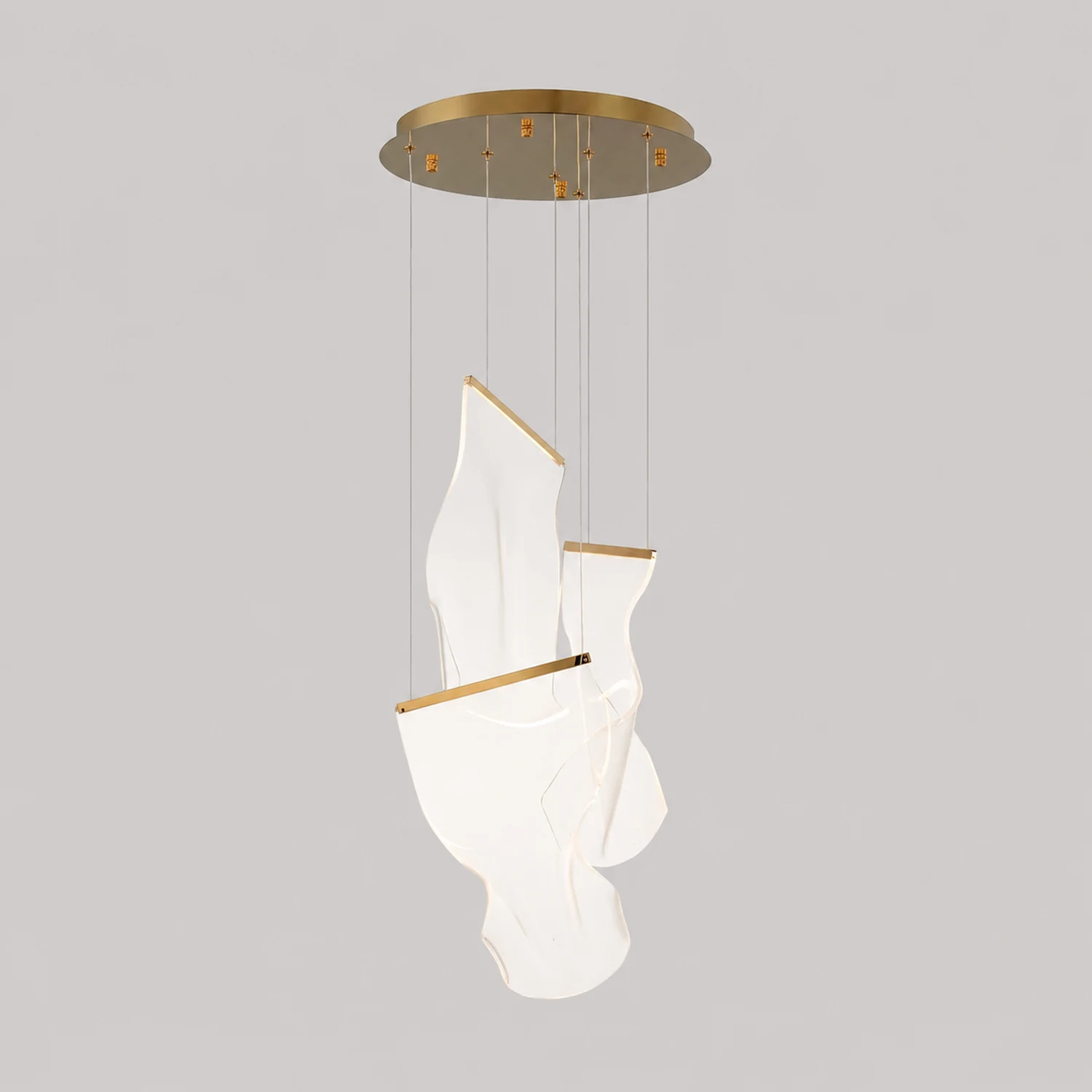 Acrylic LED Chandelier - Lumpaz
