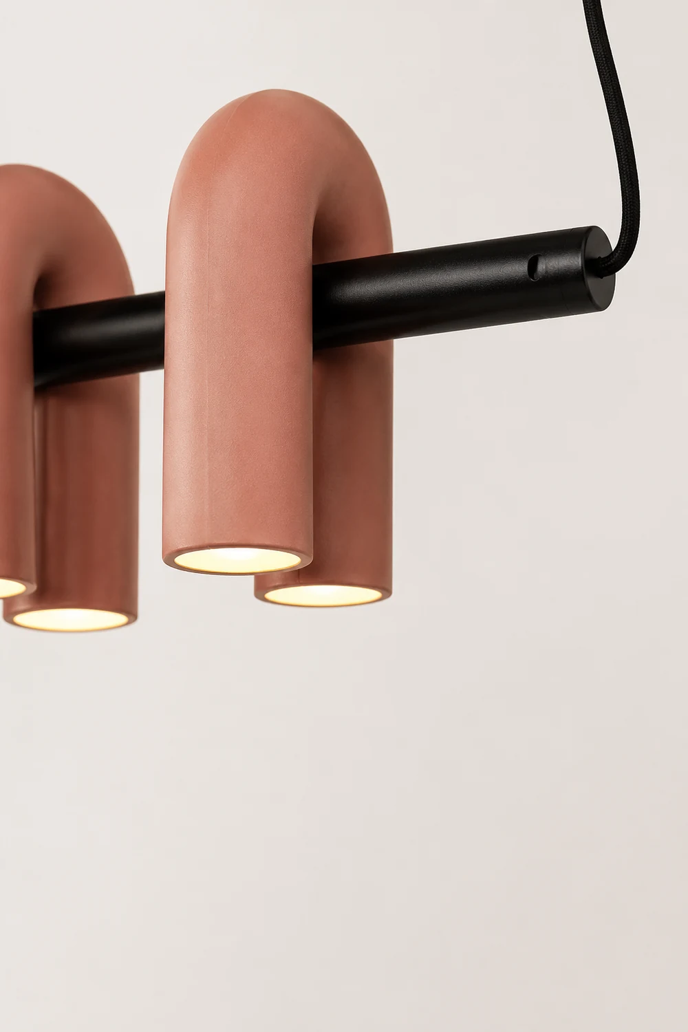 Felix Modern Pendant Light Linear with 3 U-Shaped Light - Lumpaz