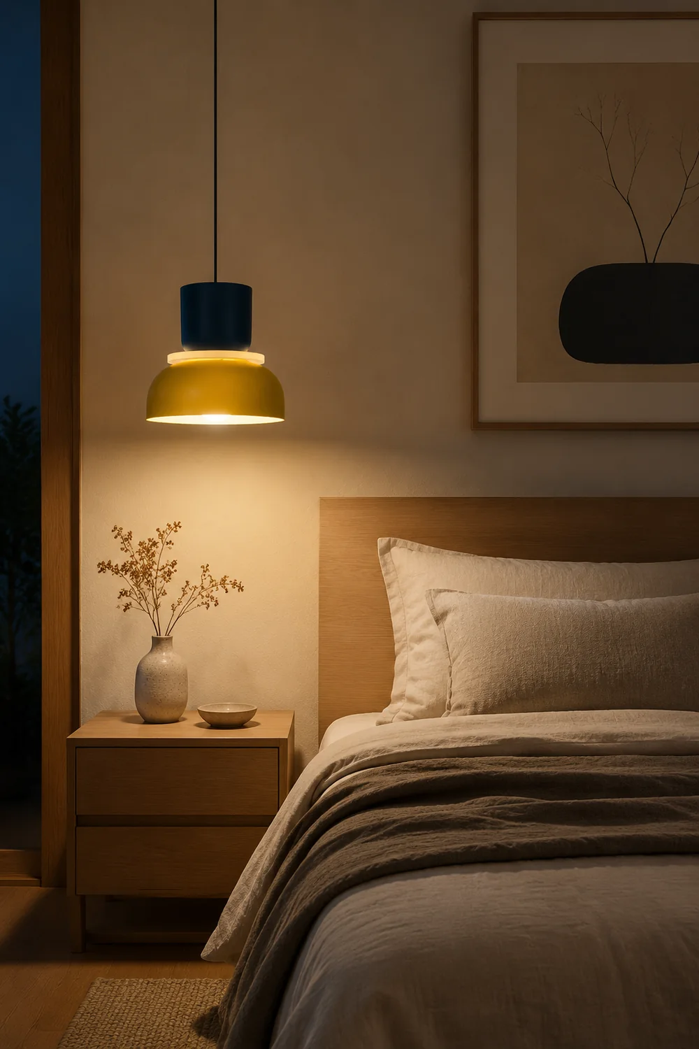 Morandi Pendant Light, Island, Contrast Color, Industrial - Lumpaz