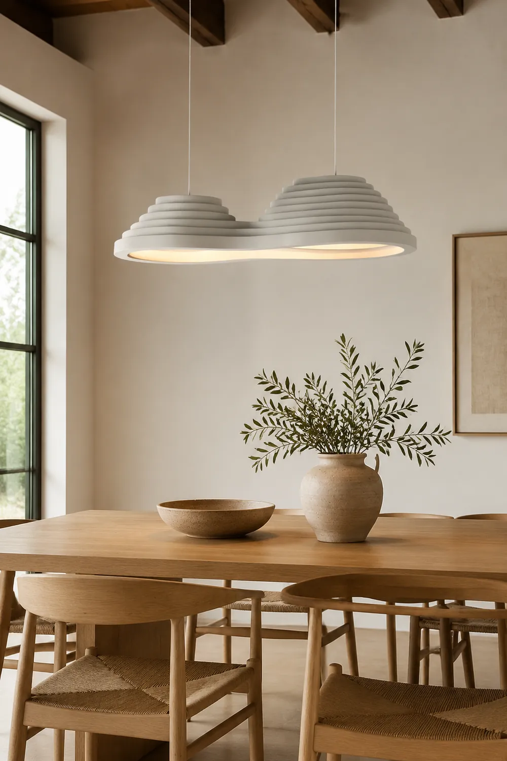 Rice Field Acoustic Pendant Lamp - Lumpaz