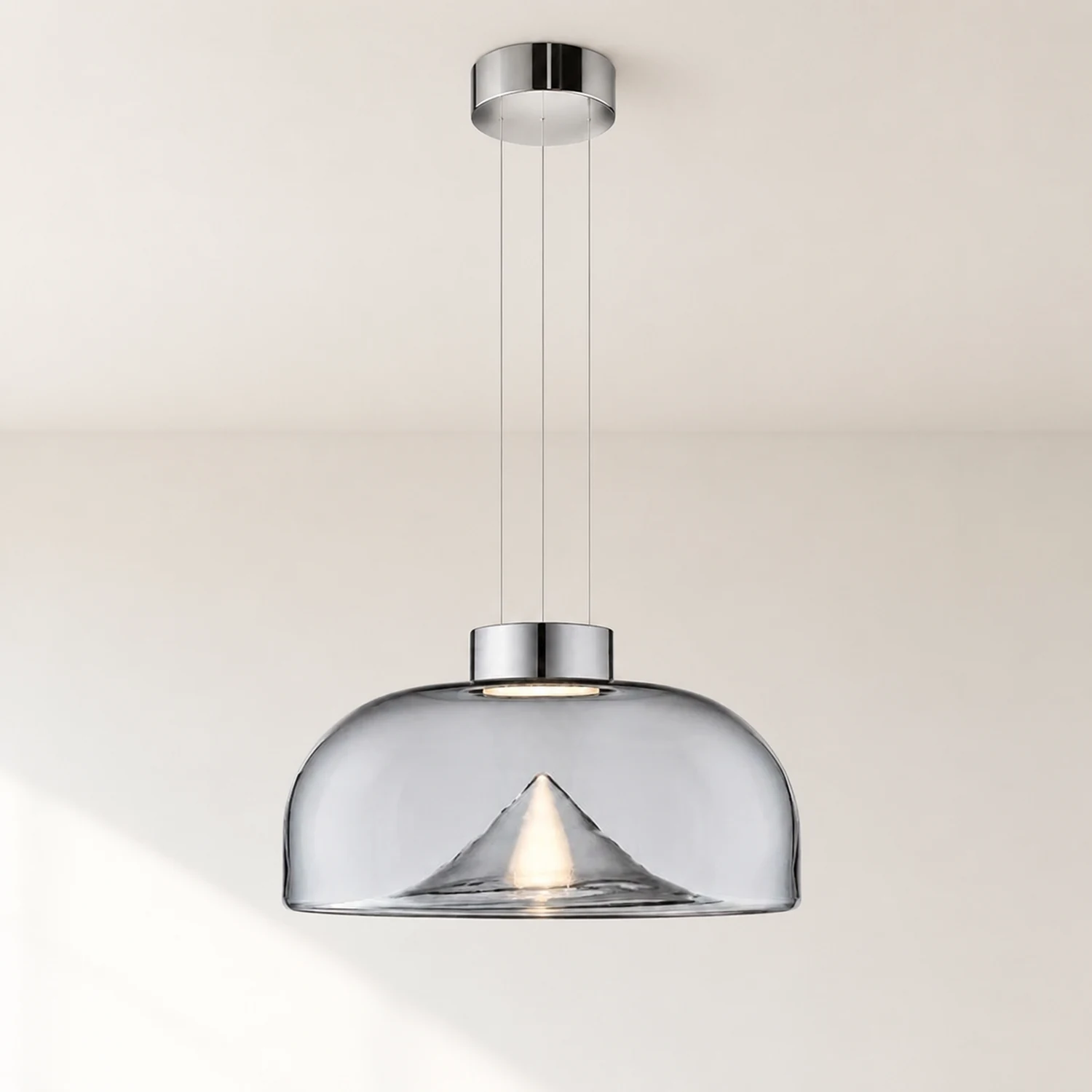 Herbert Modern Mountain Glass Pendant Light - Lumpaz