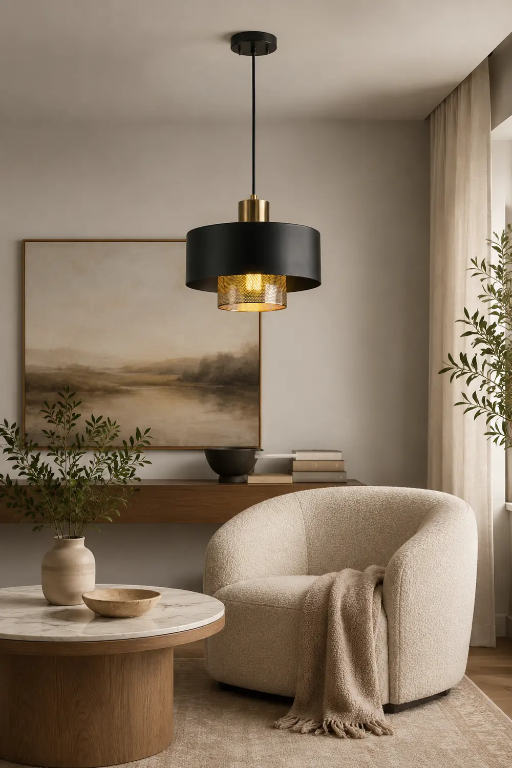 Bradbury Pendant Lamp - Lumpaz