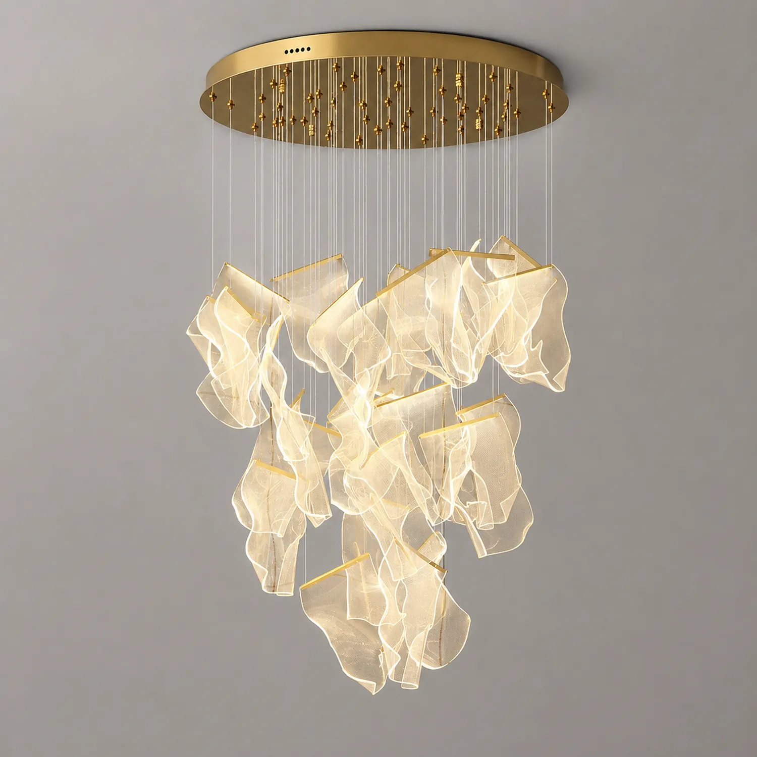 Acrylic LED Chandelier - Lumpaz