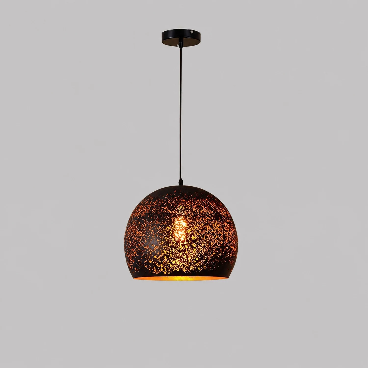 Hollow Industrial Pendant Lamp - Lumpaz