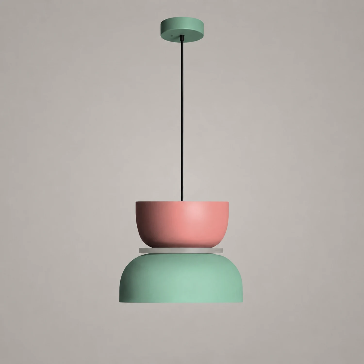 Morandi Pendant Light, Island, Contrast Color, Industrial - Lumpaz