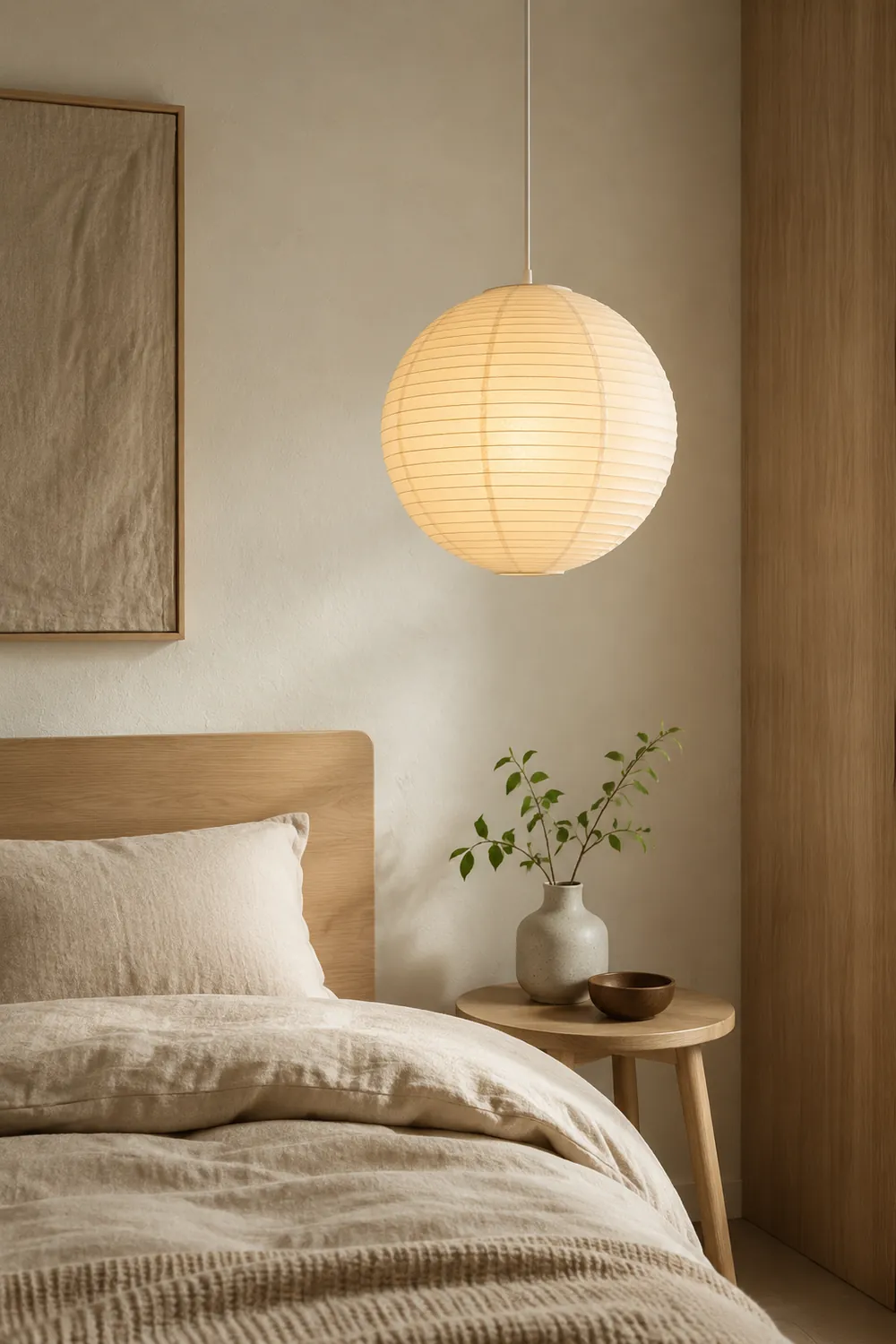 Washi Paper A Pendant Lamp - Lumpaz