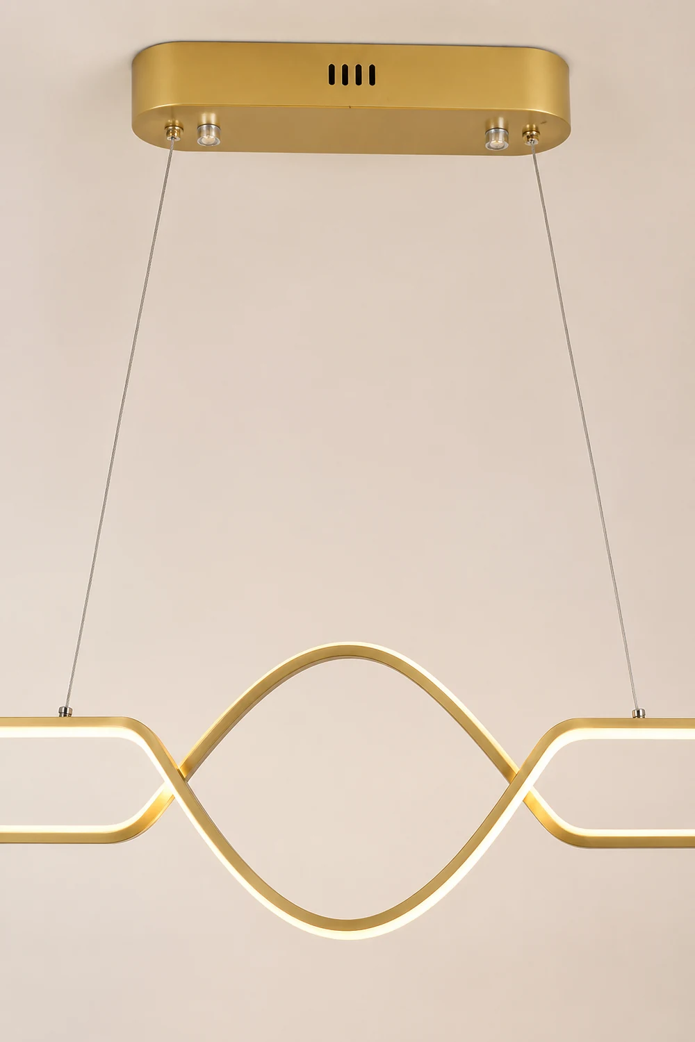 Bouvet Nordic Geometric Cross-Linear Pendant Light - Lumpaz