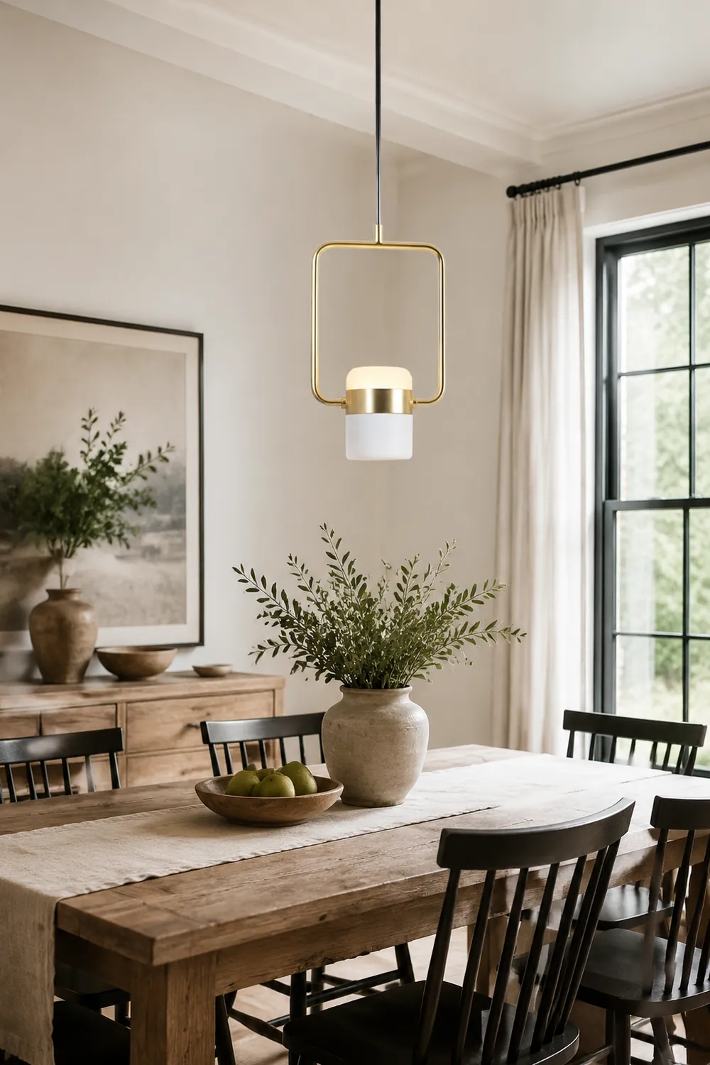 Adjustable Glass Pendant Light - Lumpaz