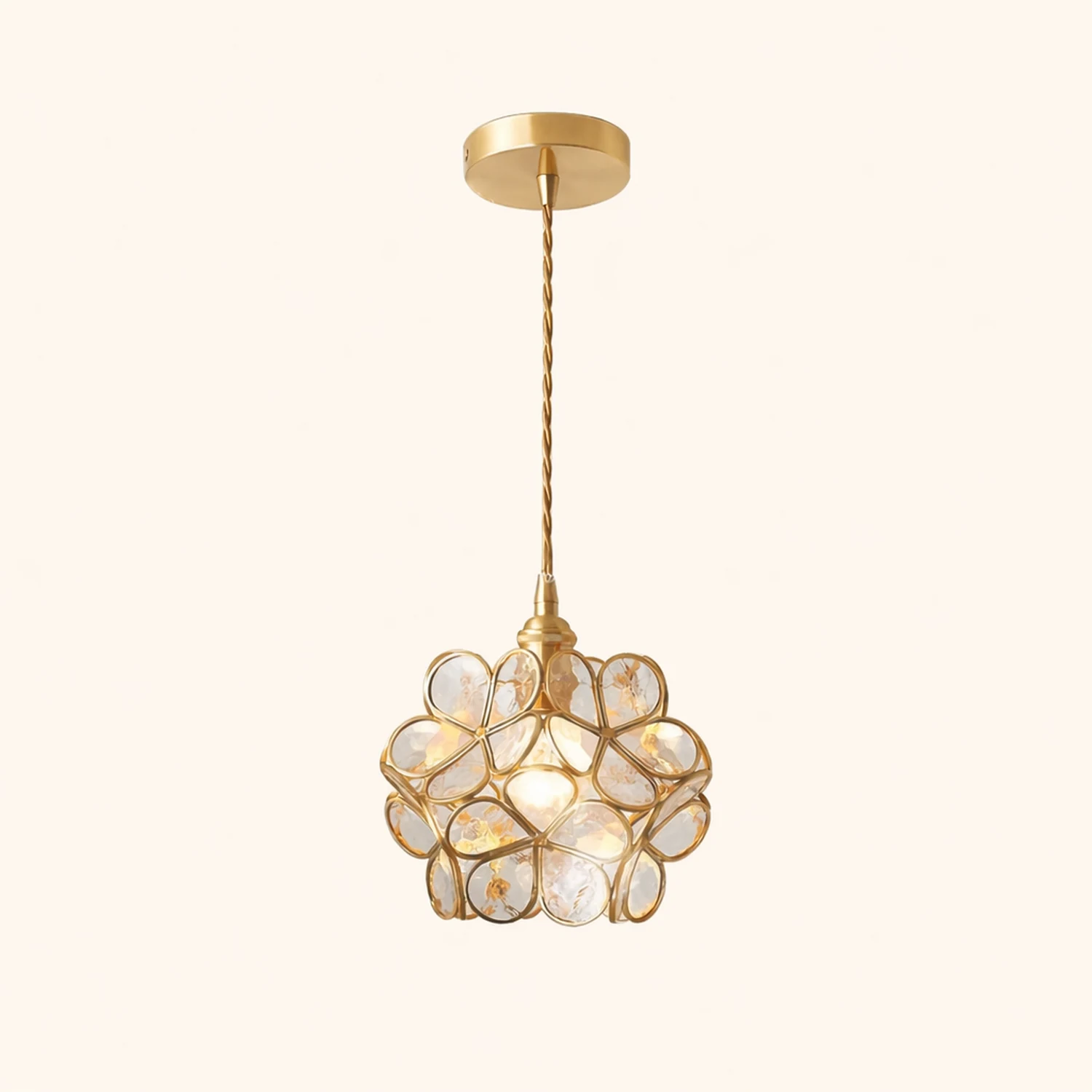 Glass Petal Pendant Light - Lumpaz