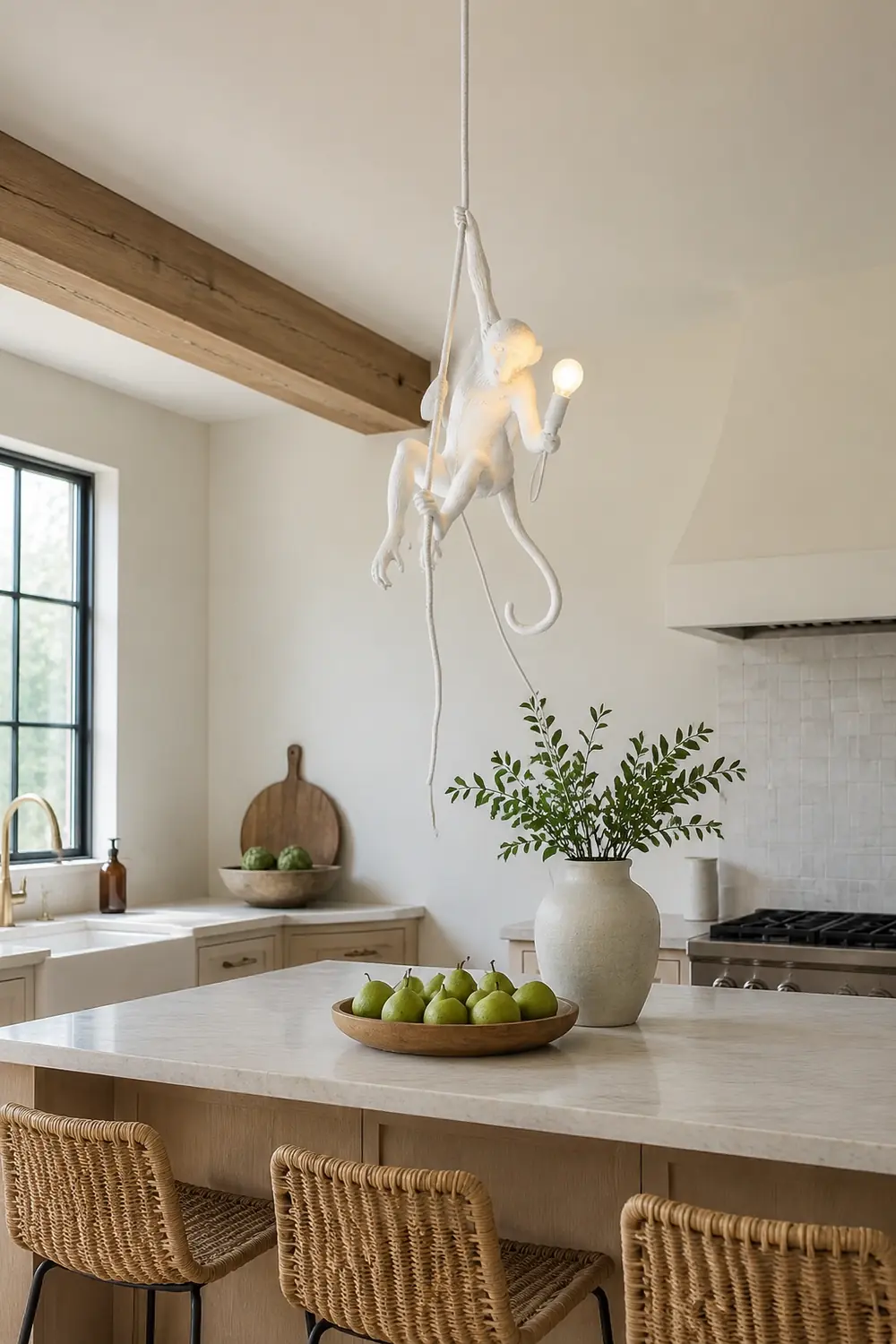 Monkey Pendant Lamp - Lumpaz