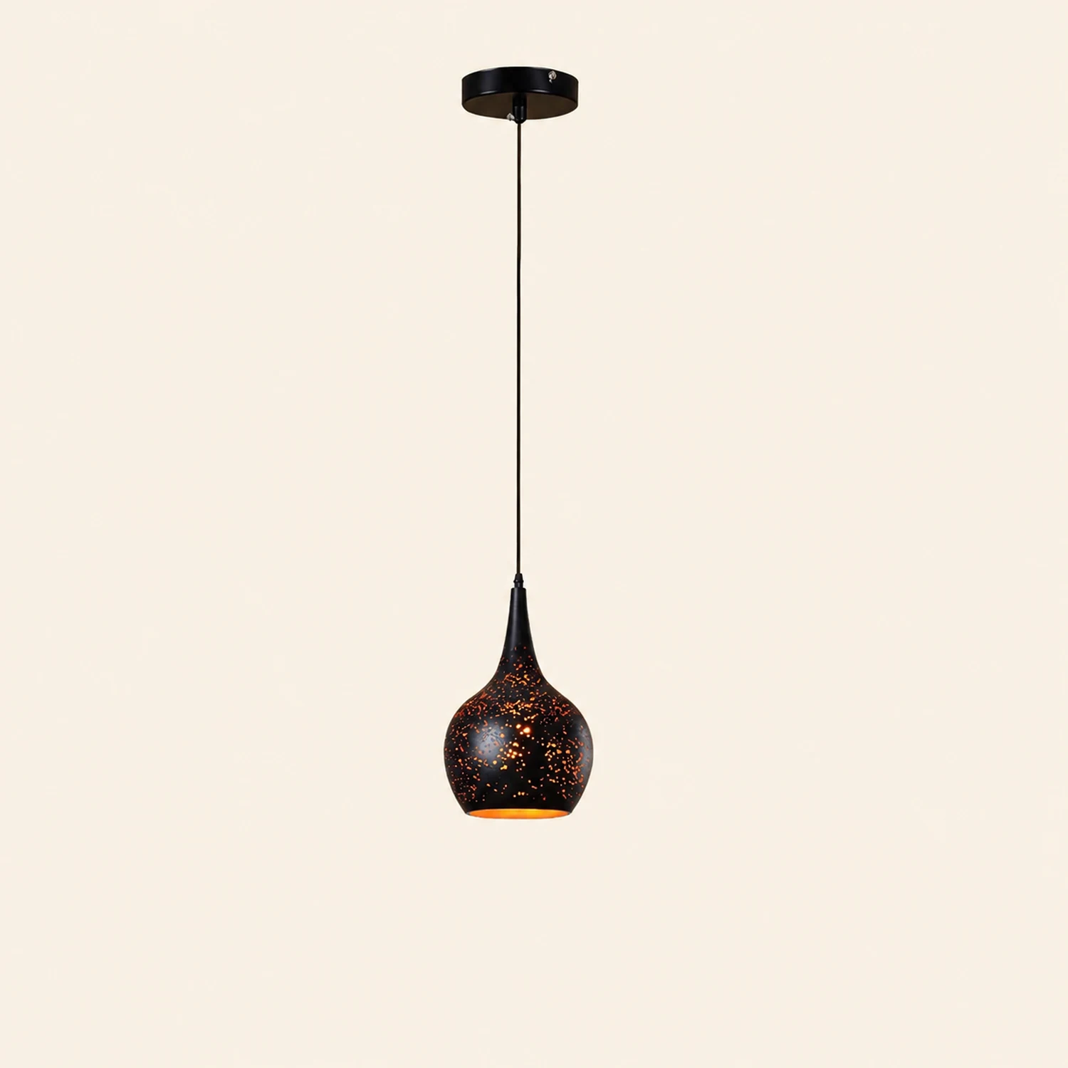 Hollow Industrial Pendant Lamp - Lumpaz