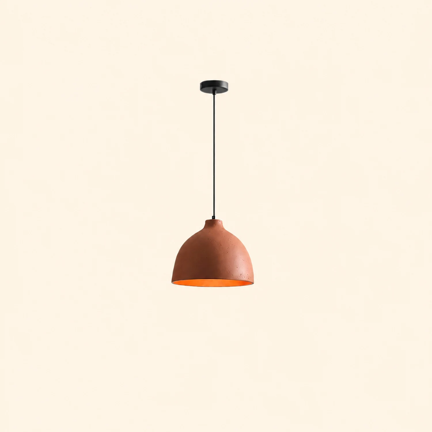 Resin Bowl Pendant Lamp - Lumpaz