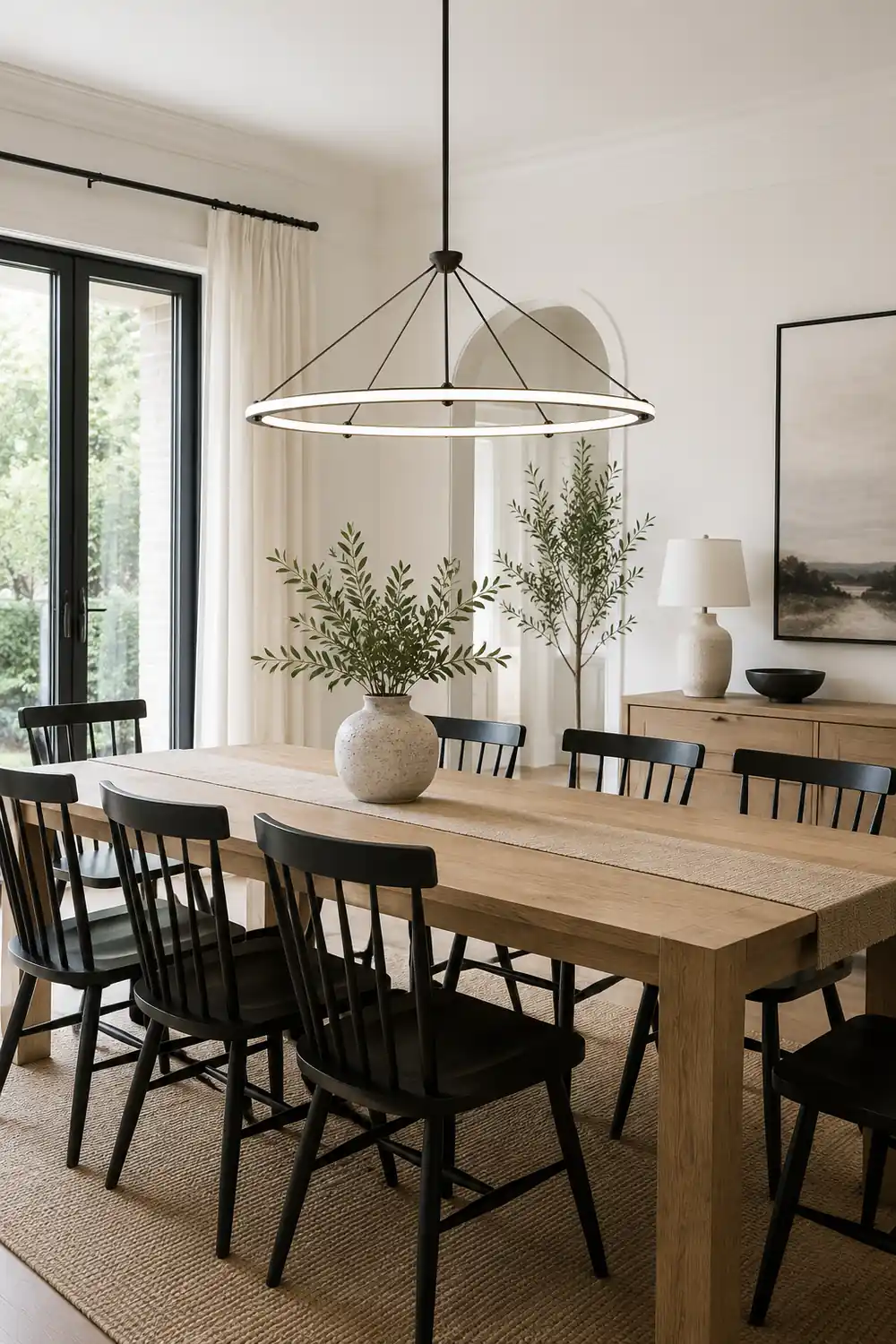 Cascading Ring Circle Pendant Lamp - Lumpaz