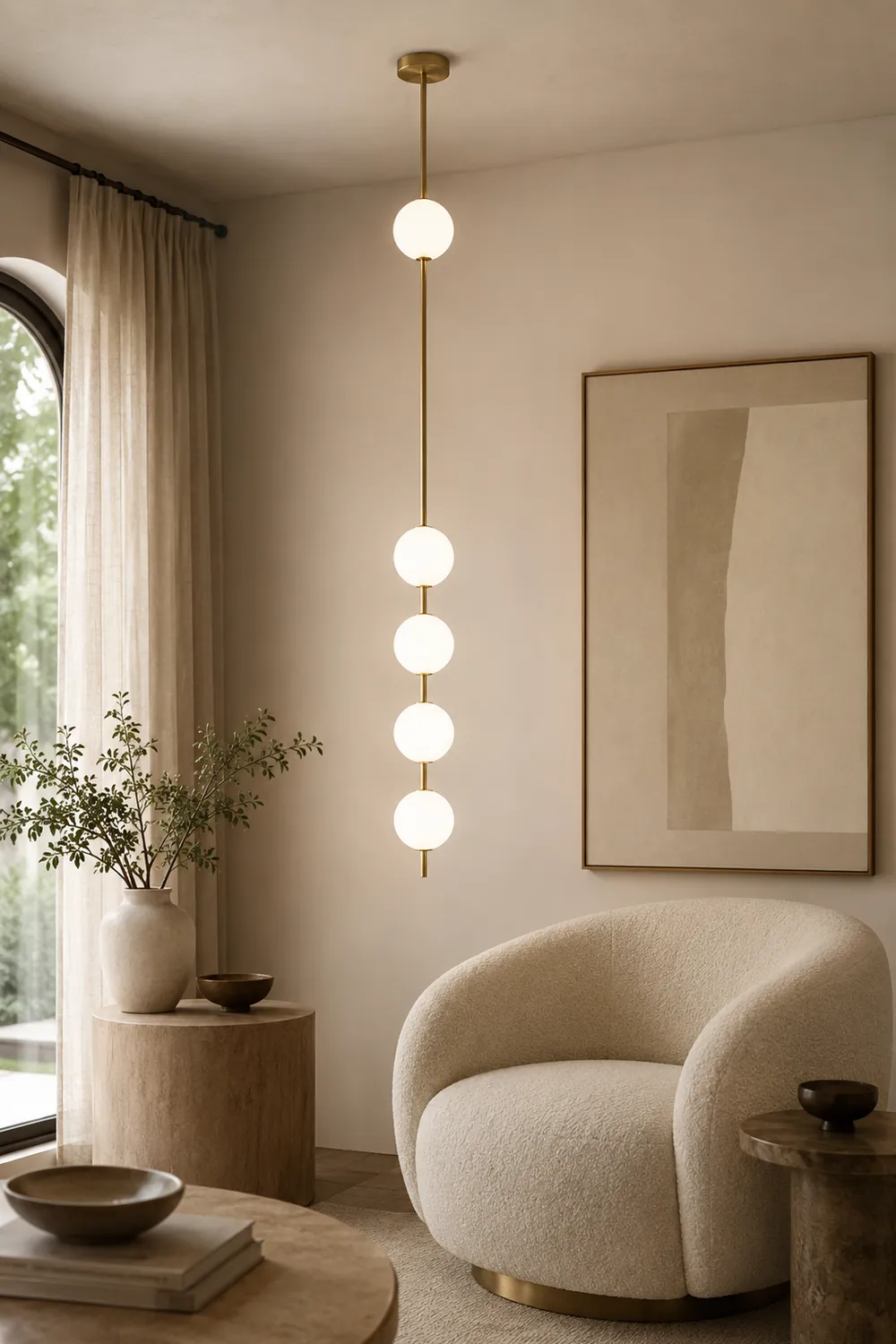 Vertical Balls Pendant Lamp - Lumpaz