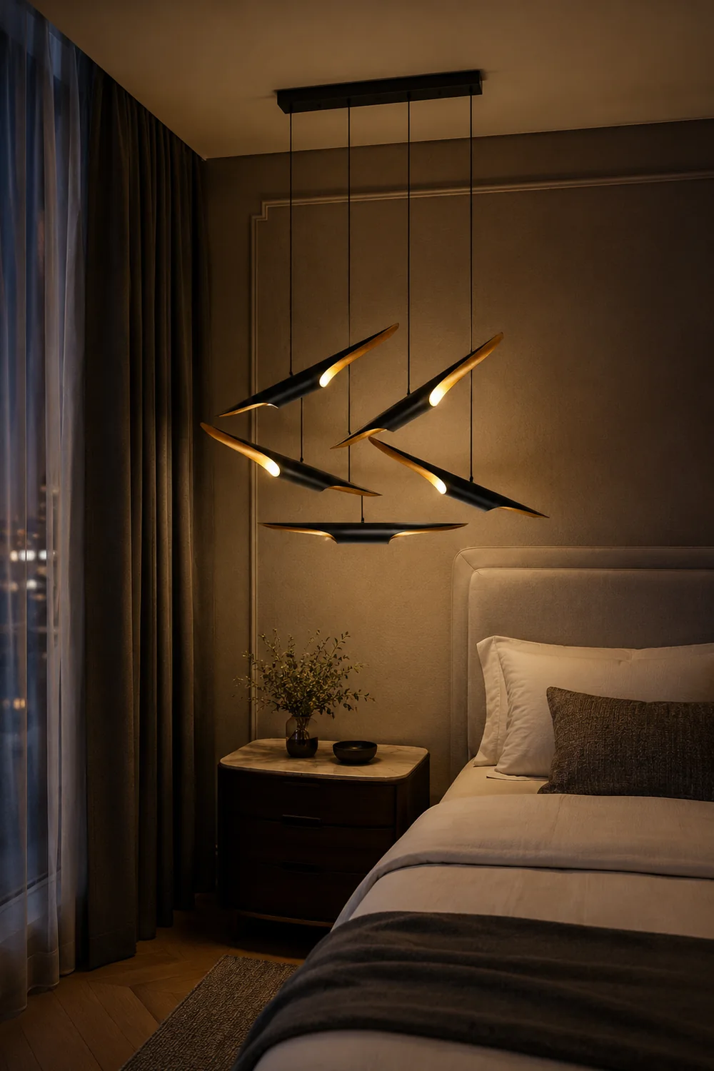 Coltrane Pipe Pendant Lights - Lumpaz