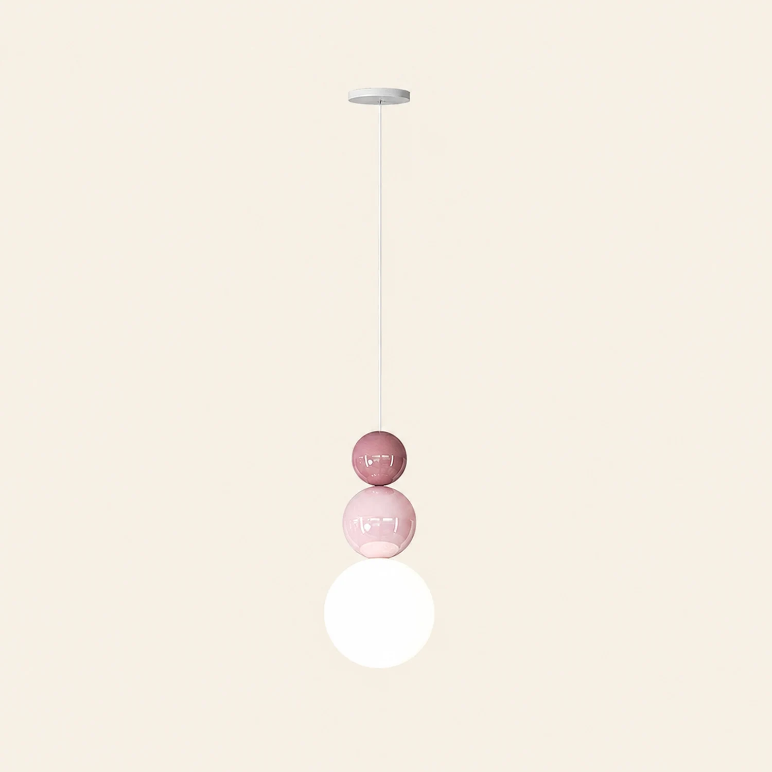 Acrylic Three Ball Pendant Lamp - Lumpaz