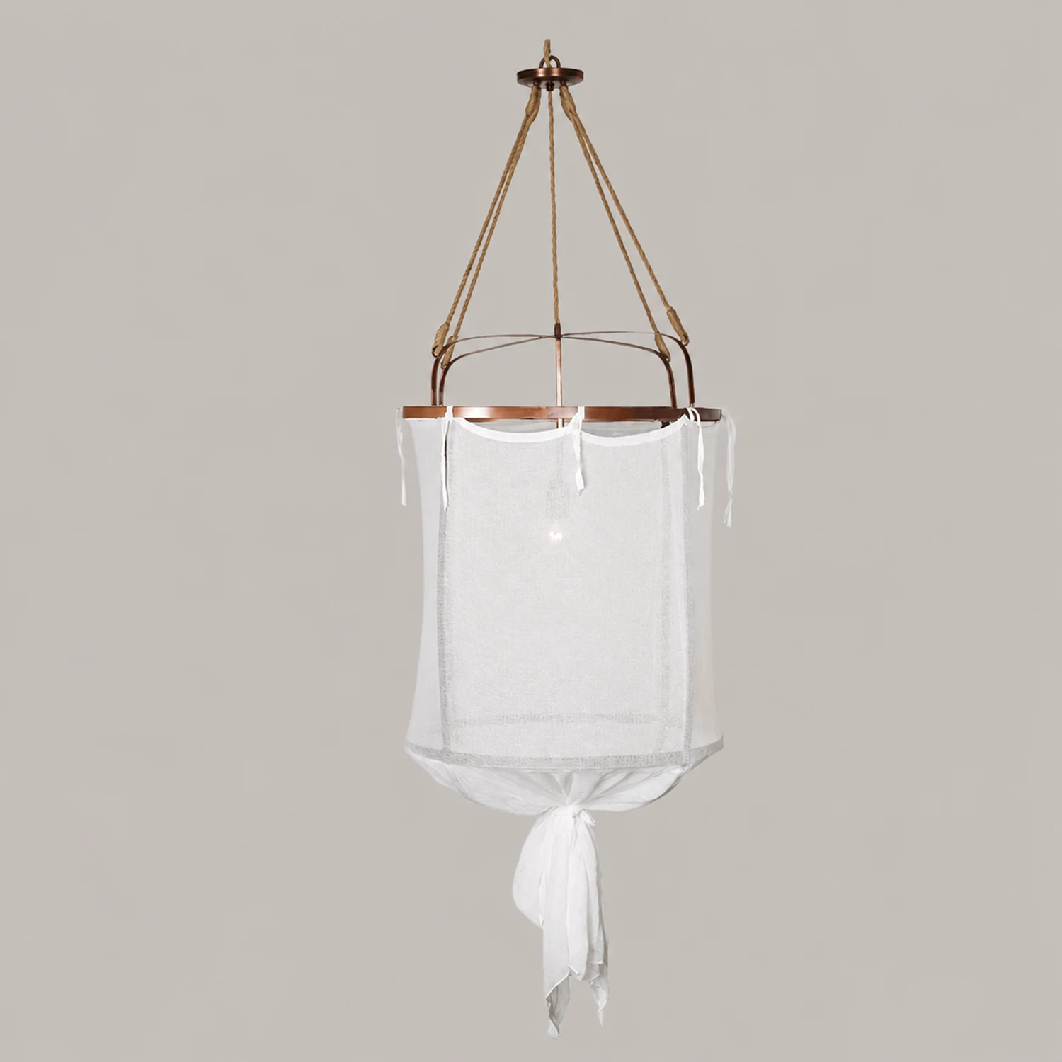 Provence Linen Pendant Light - Lumpaz
