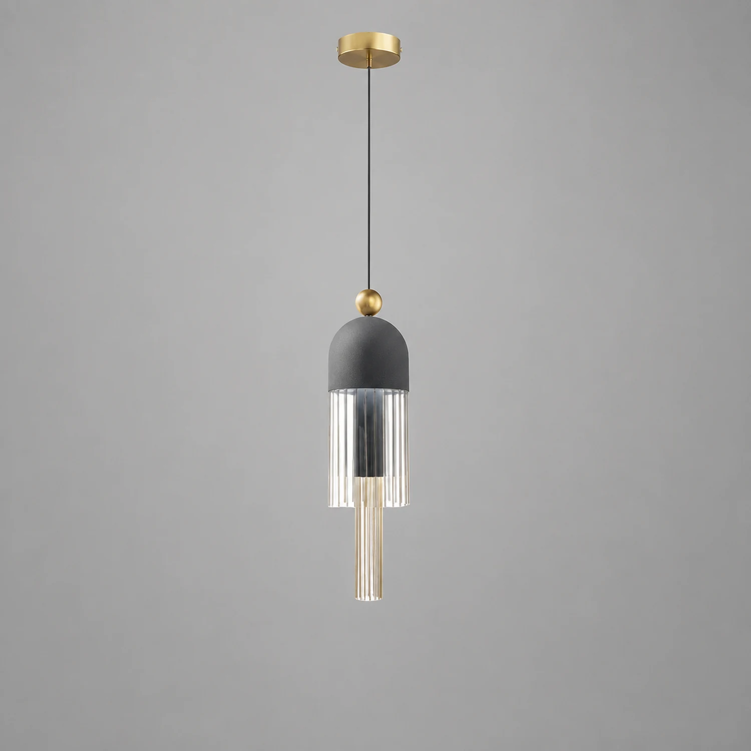 Colon Modern Tassel Metal Pendant Light - Lumpaz