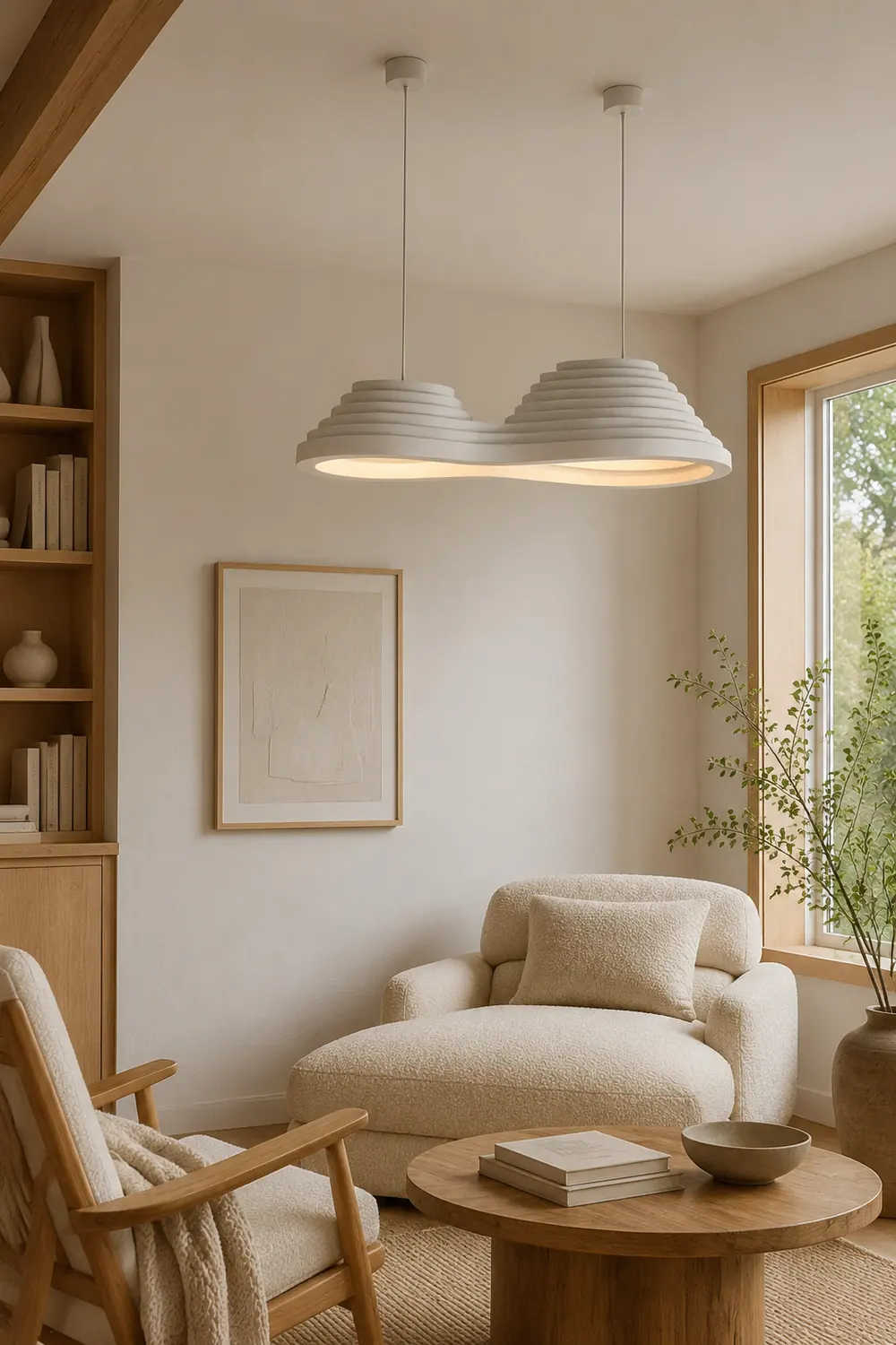 Rice Field Acoustic Pendant Lamp - Lumpaz