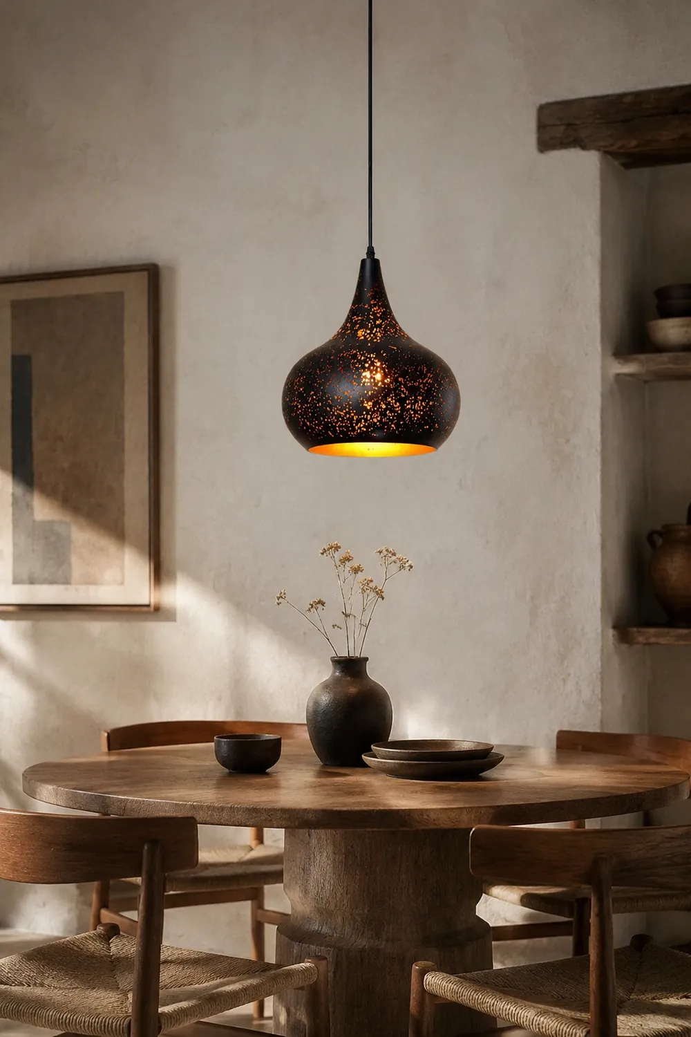 Hollow Industrial Pendant Lamp - Lumpaz