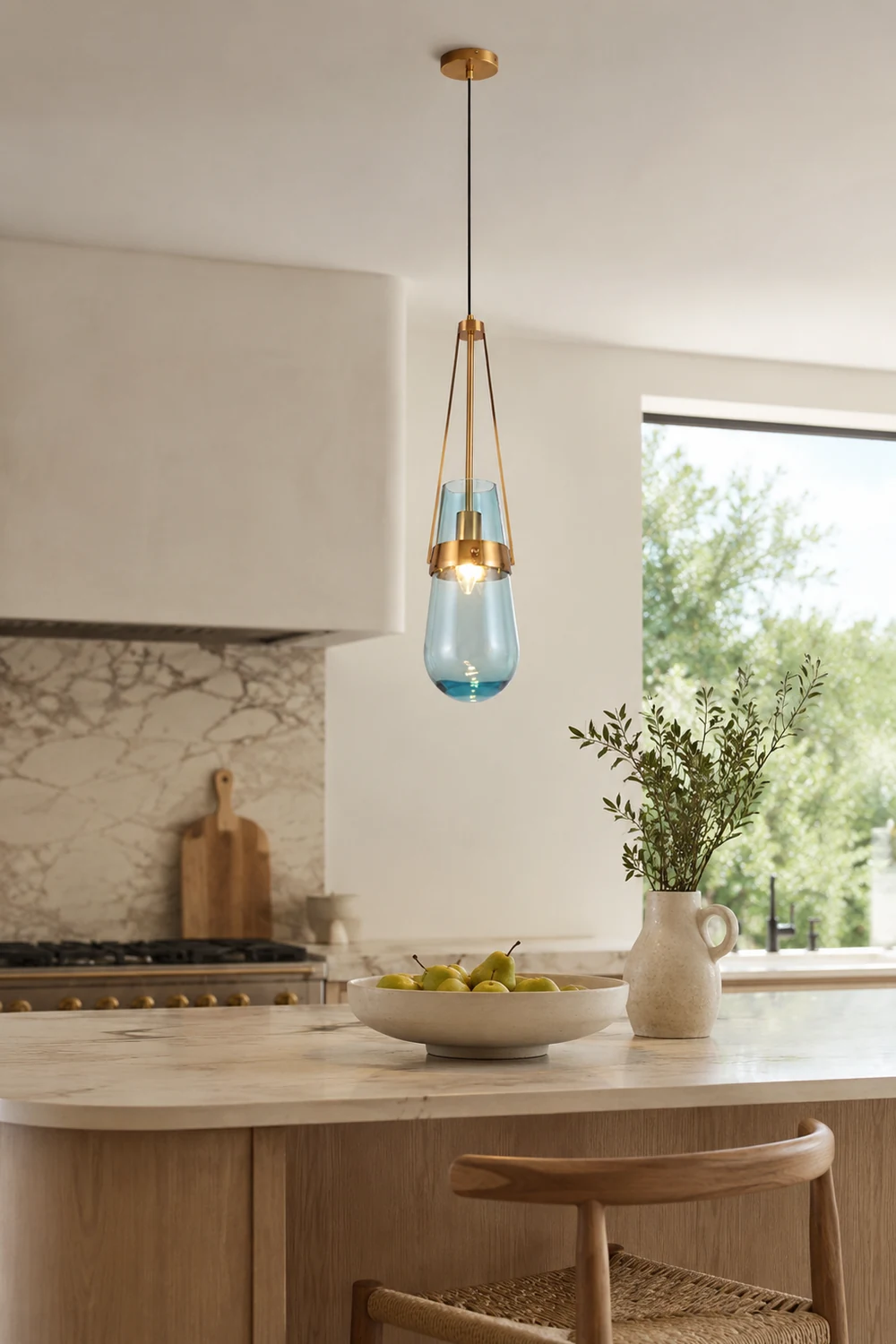 Poble Glass Pendant Light - Lumpaz