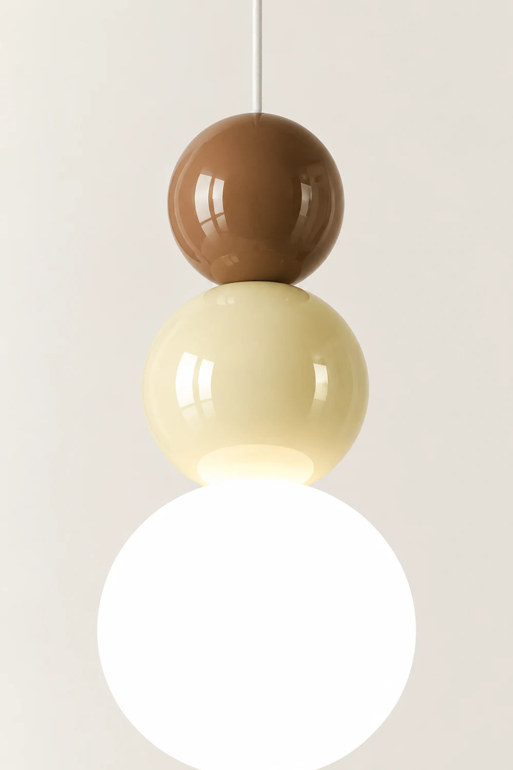 Acrylic Three Ball Pendant Lamp - Lumpaz