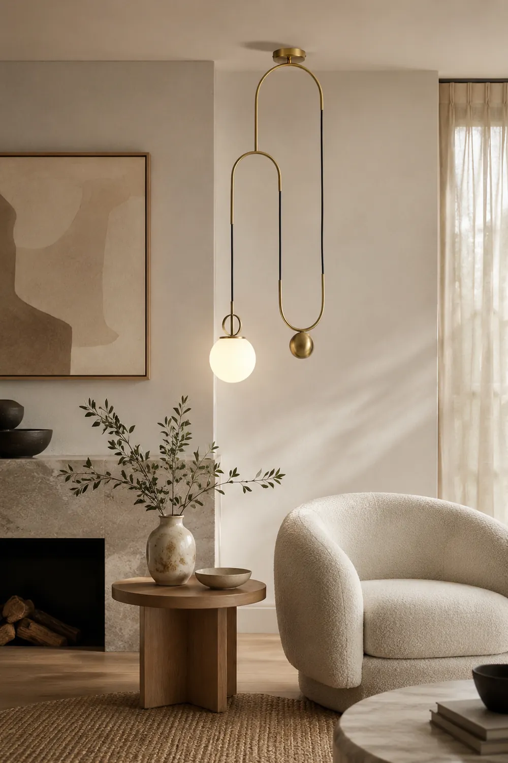 Glass Ball Pendant Lamp - Lumpaz
