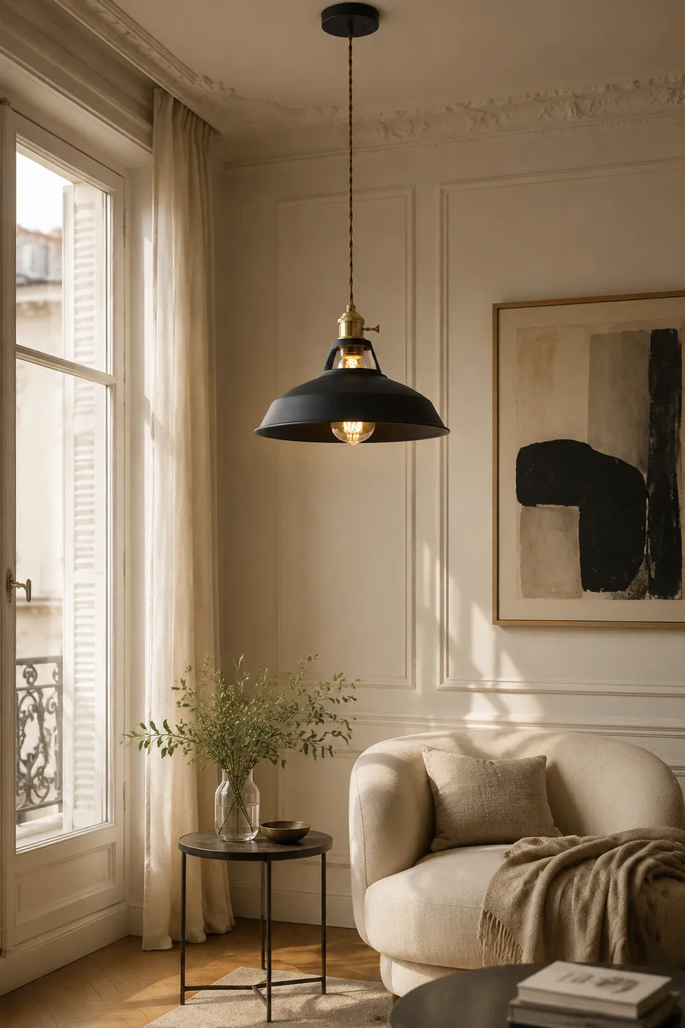 Morandi Modern Pendant Light, Vintage Rustic Industrial Style - Lumpaz