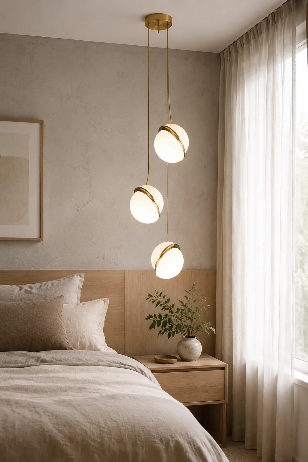 Crescent Pendant Lamp - Lumpaz