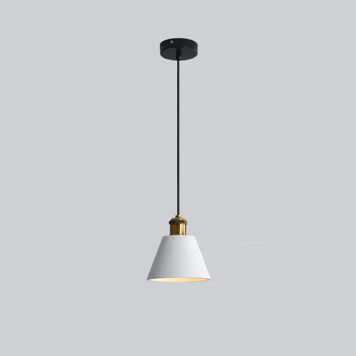 Morandi Pendant Light Colorful Art Deco, Metal/Resin, Bedroom - Lumpaz