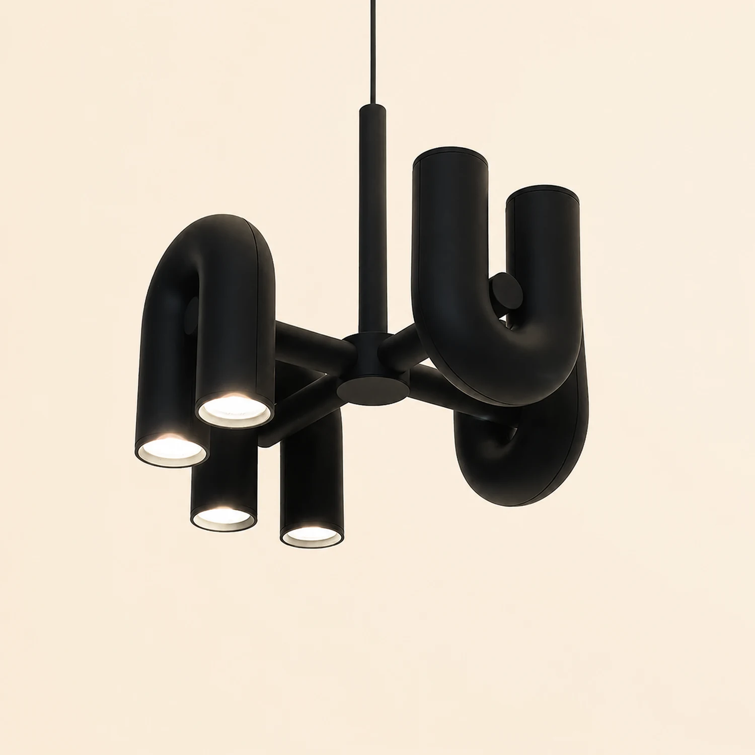 Felix Pendant Light, 4/6 Head - Lumpaz