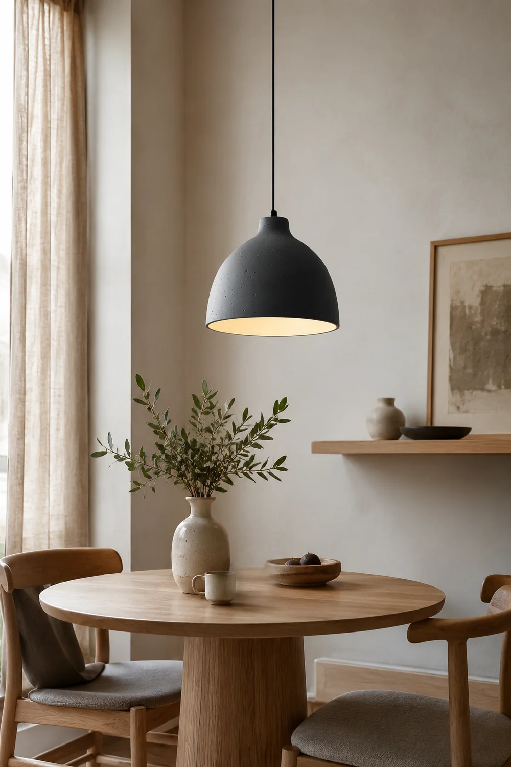 Resin Bowl Pendant Lamp - Lumpaz