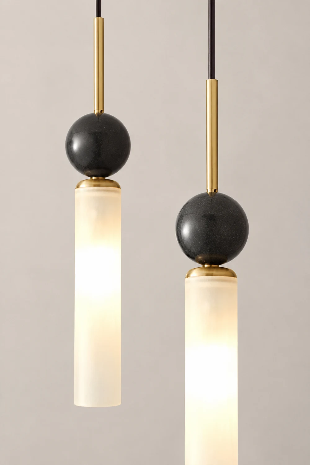 Marble Vertical Pendant Lamp - Lumpaz