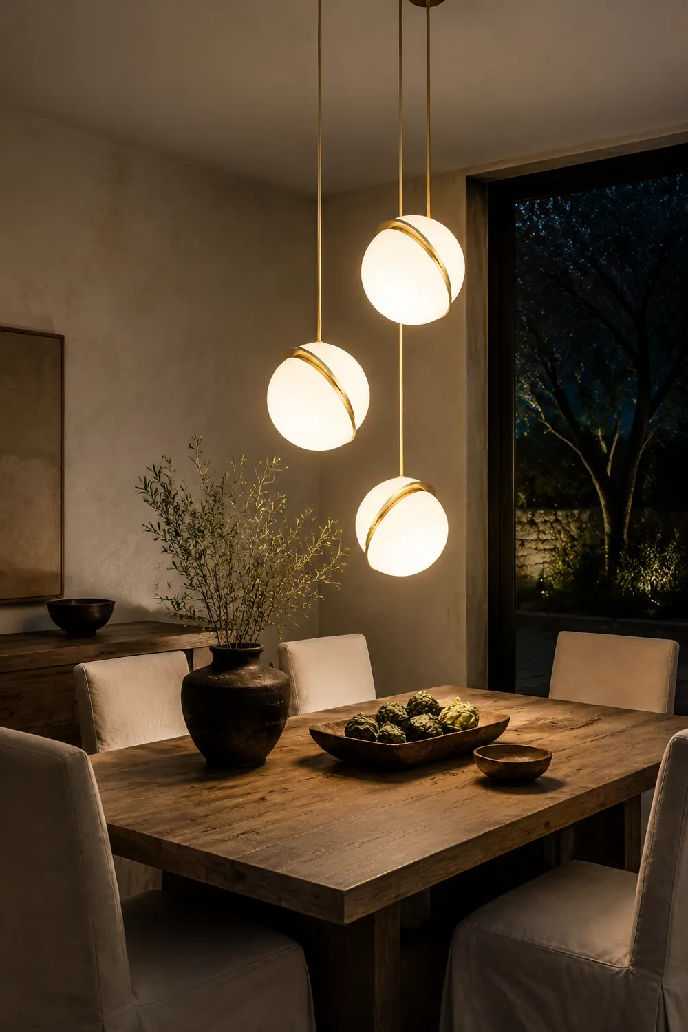 Crescent Pendant Lamp - Lumpaz
