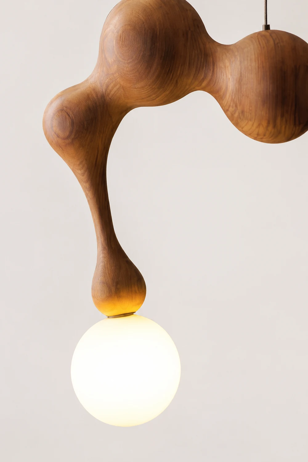Jenna Wooden Pendant Lamp - Lumpaz