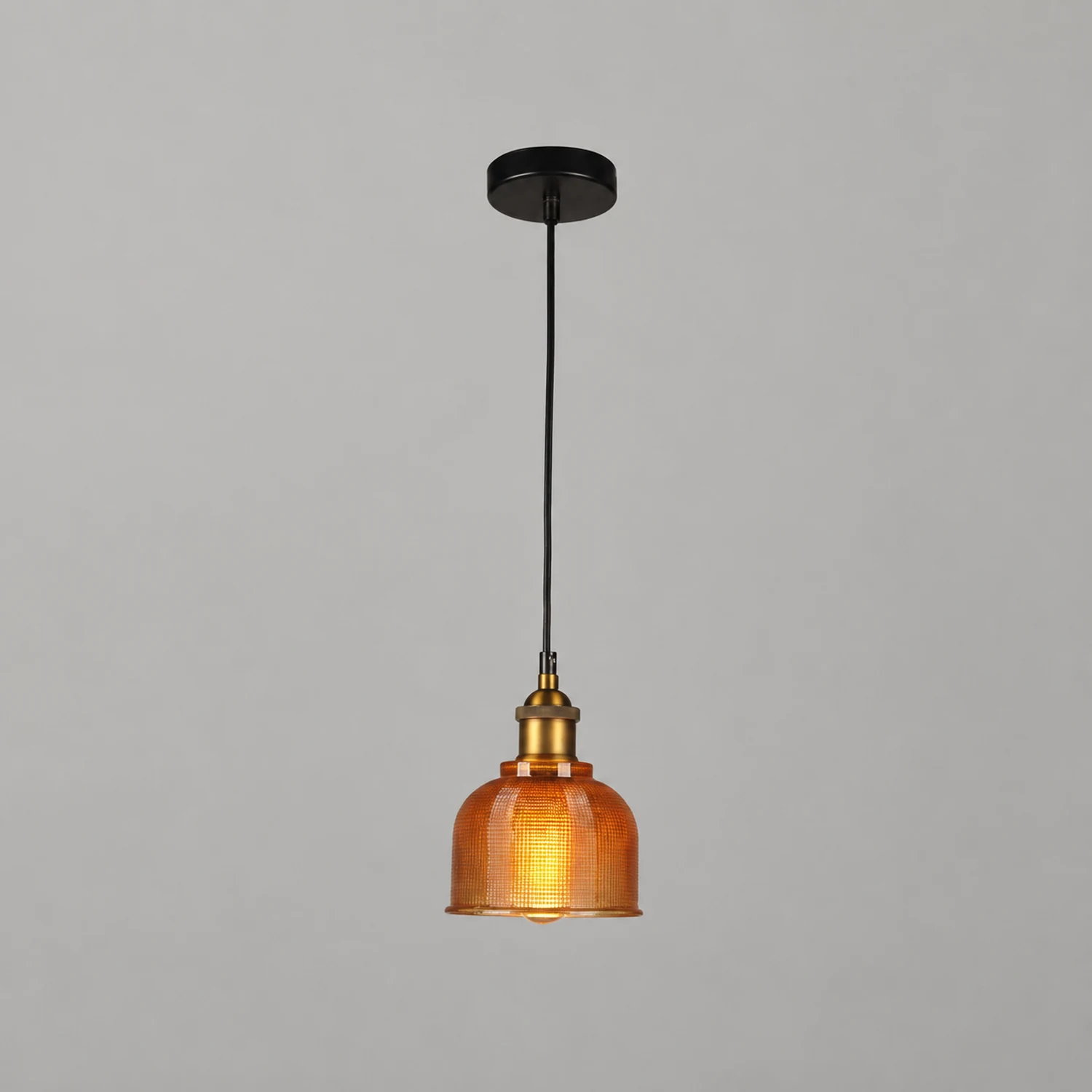 Hailie Glass Art Deco Pendant Lights,Colorful - Lumpaz