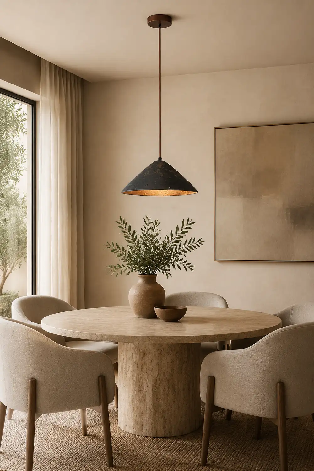 Ceramic Whisper Pendant Lamp - Lumpaz